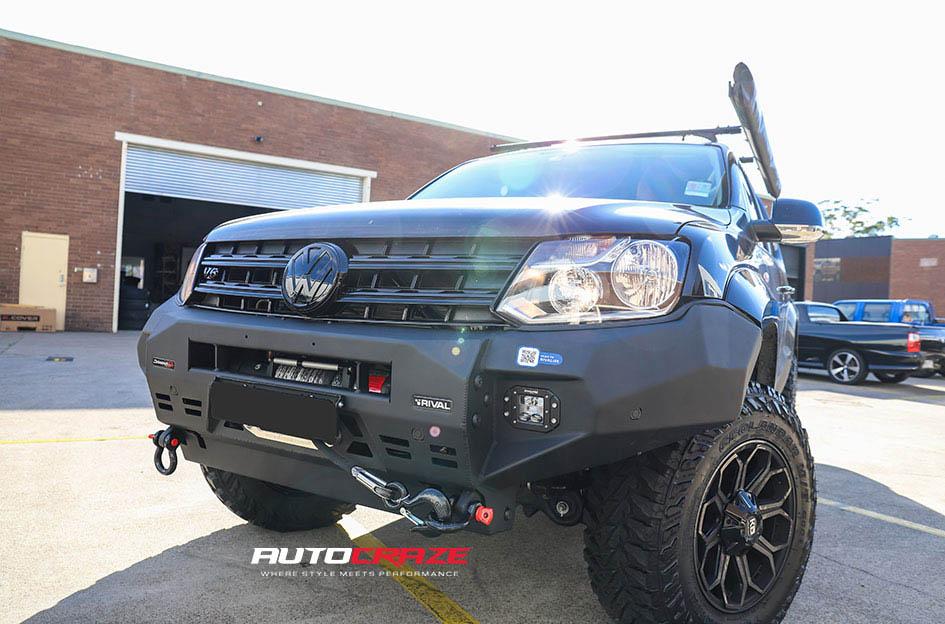 VOLKSWAGEN AMAROK REPLAY GLOSS BLACK MACHINED DARK TINT